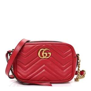 Gucci Calfskin Matelasse Mini Gg #243667G11B